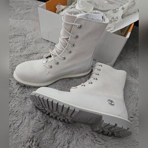 Timberland Women's White Boots